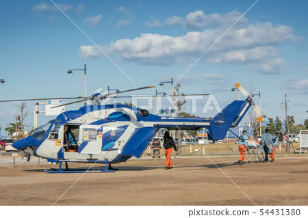 Helicopter ambulance transportation 54431380