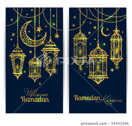 Ramadan Kareem. Islamic background. lamps for Ramadan Kareem. Islamic background. lamps for 54432046
