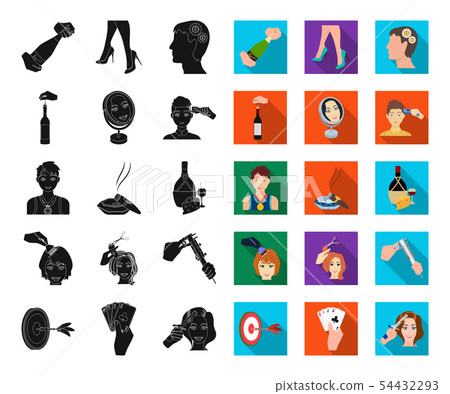 Manipulation by hands black,flat icons in set collection for design. Hand movement vector symbol Manipulation by hands black,flat icons in set collection for design. Hand movement vector symbol 54432293