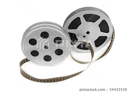 Film strip isolated on white background. 54435538