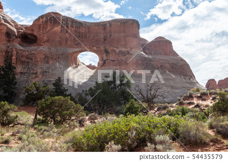 A summer afternoon in Arches National Park 54435579