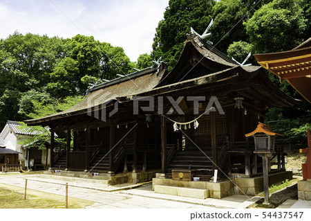Go-Ryu-Sen-in Temple Nippon Daiichi Kumano Shrine從左邊開始，第三個，第一個神社Shin Kumano Miyama Kurashiki City岡山縣 54437547