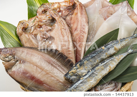 Dried delicious fish overnight 54437913