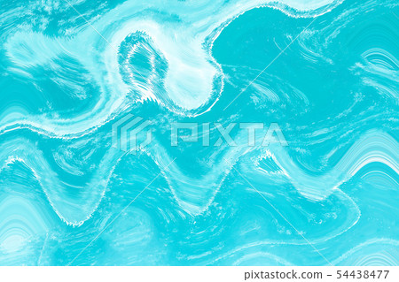 Art abstract background of light blue color wave. 54438477