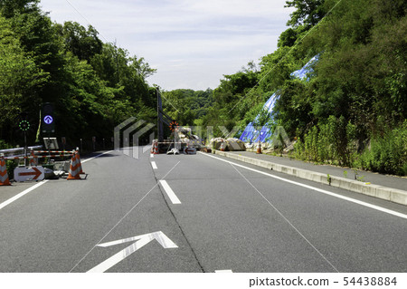 在岡山縣Asahara Kurashiki市交替一側交替 54438884