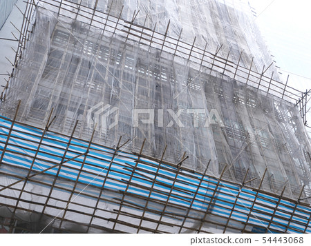Bamboo scaffolding Hong Kong Special Administrative Region, People's Republic of China 54443068
