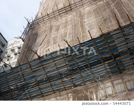 Bamboo scaffolding Hong Kong Special Administrative Region, People's Republic of China 54443071