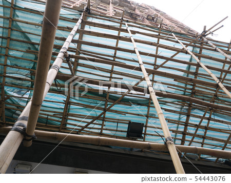 Bamboo scaffolding Hong Kong Special Administrative Region, People's Republic of China 54443076