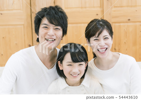Family gathering smile 54443610