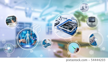 Medical and network 54444203
