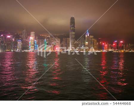 China, Hong Kong Special Administrative Region / Victoria Harbor / Night View 54444668