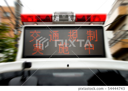 Traffic control of police vehicles 54444743