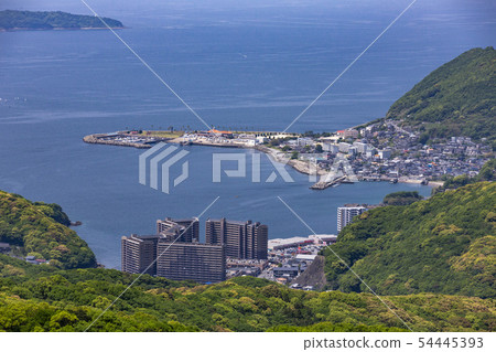 Around Fukuda from Mt. Inasa 54445393