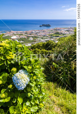 View from the mountains of Vila Franca do Campo, View from the mountains of Vila Franca do Campo, 54445926