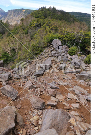 Nakayama Pass and Tembu-dake Area southwest of the summit of Yatsugatake in the spring 54445931