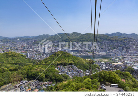 從Inasa山的長崎市區 54446255