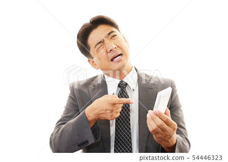 有智能手機的男人 有智能手機的男人 54446323
