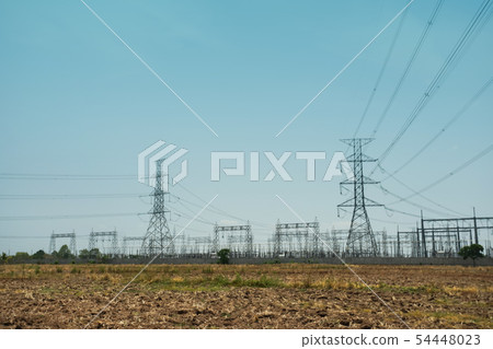 Power transmission, Electric power lines and power 54448023