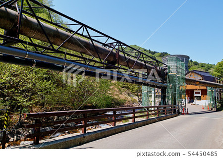 [Iwate Prefecture] Matsukawa Geothermal Power Plant (Japan's first commercial geothermal power plant) 54450485