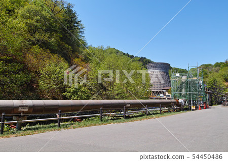 [Iwate Prefecture] Matsukawa Geothermal Power Plant (Japan's first commercial geothermal power plant) 54450486