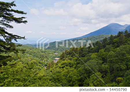 [Iwate Prefecture] Fresh green Matsukawa Valley / Matsukawa Geothermal Power Plant (the first commercial geothermal power plant to start operation in Japan) 54450790