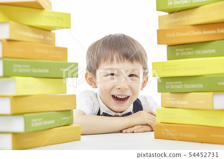 Toddler, Child, Kids, Book, Reading, Studying, Learning, Education, Businessman Toddler, Child, Kids, Book, Reading, Studying, Learning, Education, Businessman 54452731