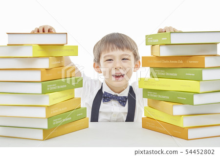Toddler, Child, Kids, Book, Reading, Studying, Learning, Education, Businessman Toddler, Child, Kids, Book, Reading, Studying, Learning, Education, Businessman 54452802