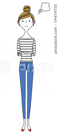 一位年輕女士生氣了 54454550