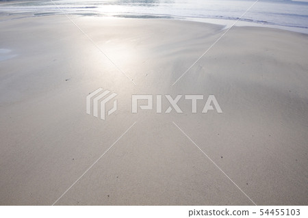 Sand on the beach Sand on the beach 54455103