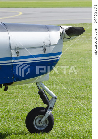 Single-engine sports plane. Single-engine sports plane. 54455371