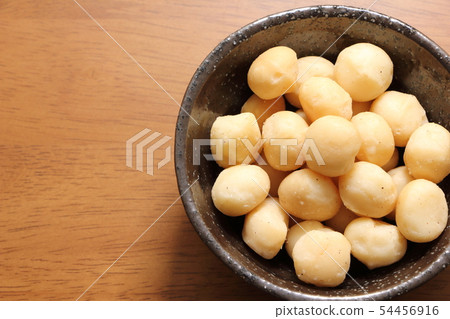 Macadamia nuts. 54456916