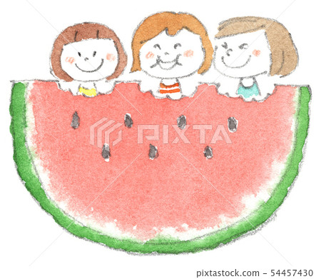 Watermelon Girls "Let's Eat Watermelon Together" 54457430