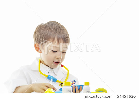 Infant, children, kids, doctor, doctor, medical, hospital play Infant, children, kids, doctor, doctor, medical, hospital play 54457620