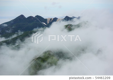Shiretoko Peninsula from Rausu mountain 54461209