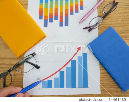 企業形象·圖·筆記本·眼鏡 54461489