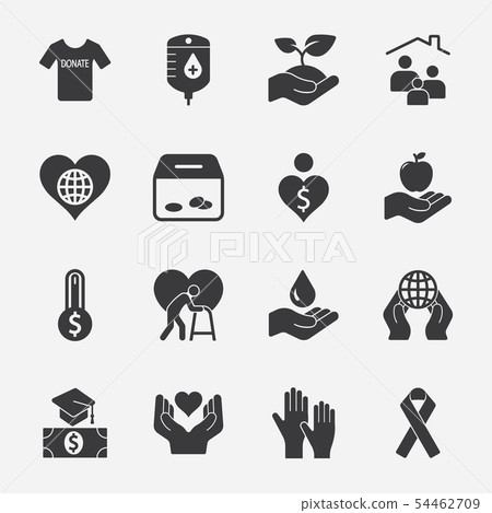 Charity and Donation2 silhouette icon Charity and Donation2 silhouette icon 54462709