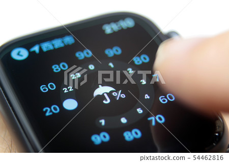 Weather forecast and smart watch 54462816