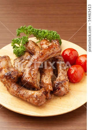 Barbeque sauce spare ribs Barbeque sauce spare ribs 54463413