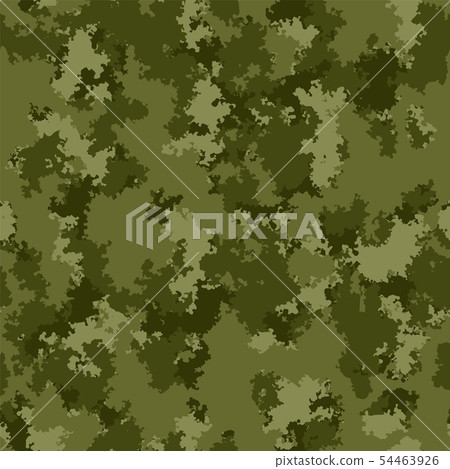 seamless pattern with forest camouflage colors - Stock Illustration ...