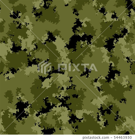 seamless pattern with forest camouflage colors - Stock Illustration ...