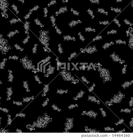 Seamless pattern of magic genies lamp isolated on Seamless pattern of magic genies lamp isolated on 54464160