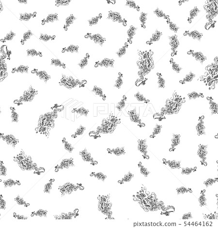 Seamless pattern of magic genies lamp isolated on 54464162