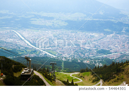 Innsbruck aerial view 54464301