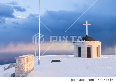 First world war memorial in winter season,Italy First world war memorial in winter season,Italy 54464316