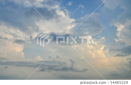 Blue sky background with clouds Blue sky background with clouds 54465229