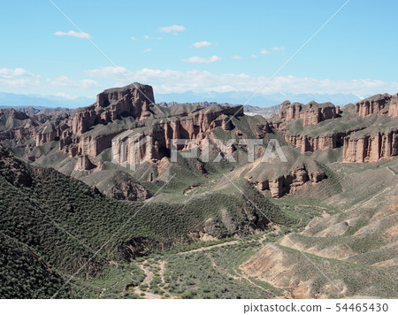 張ye丙溝丹霞/張ye丙溝丹霞風景區/張ye丙溝丹霞 54465430