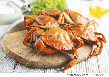 boiled crab 54465980