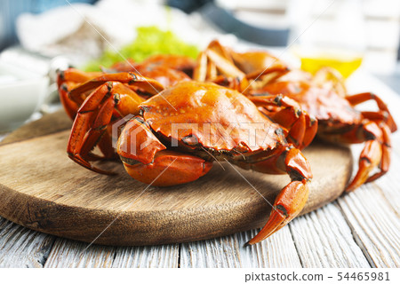 boiled crab 54465981