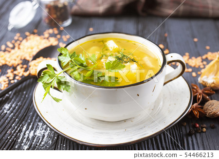 lentil soup 54466213