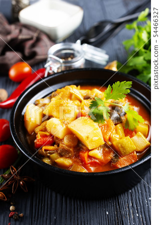 potato with meat 54466327